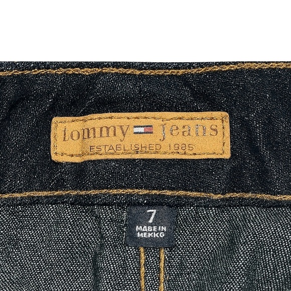 Tommy Jeans NWT Denim Skirt Sz 7 – Y2K Patriotic Vintage Style Rare Find Juniors - Picture 5 of 5